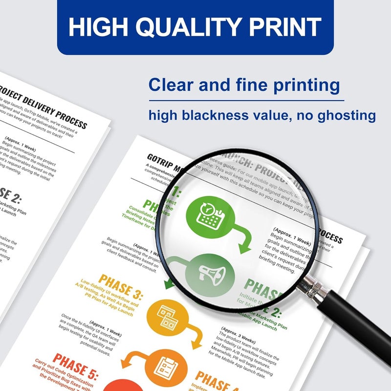 HPEORTONER 1 PK DR420 Black Drum Unit 15,000 pages High Yield Compatible, DR420, Replacement for Brother DCP-7060D DCP-7065DN IntelliFax-2840 HL-2220 HL-2230 HL-2240 HL-2280DW MFC-7240 MFC-7360N Printer - Image 4